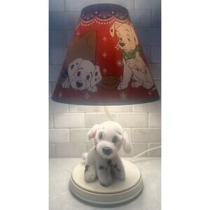 Disney Vintage 101 Dalmatian Cowboy Western Themed Lamp Works